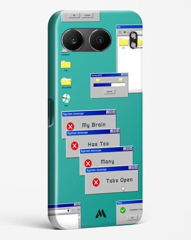 Too Many Open Tabs Hard Case Phone Cover (OnePlus)