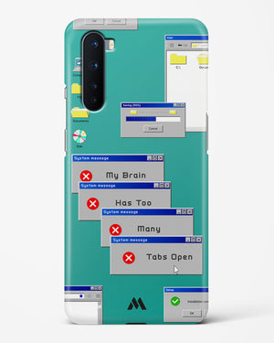 Too Many Open Tabs Hard Case Phone Cover (OnePlus)