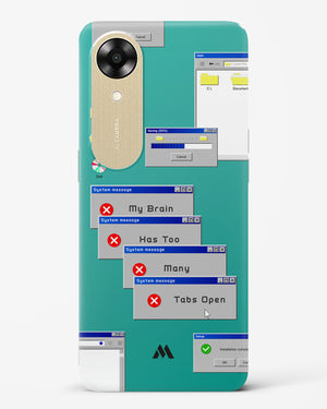 Too Many Open Tabs Hard Case Phone Cover (Oppo)