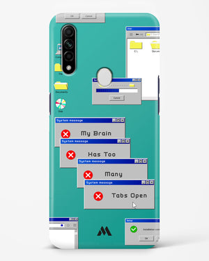 Too Many Open Tabs Hard Case Phone Cover (Oppo)