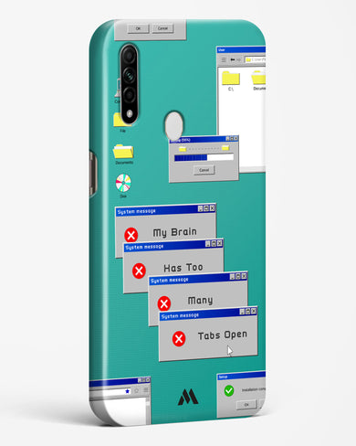 Too Many Open Tabs Hard Case Phone Cover (Oppo)