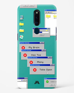 Too Many Open Tabs Hard Case Phone Cover (Oppo)