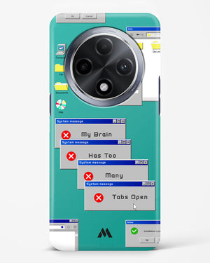 Too Many Open Tabs Hard Case Phone Cover (Oppo)
