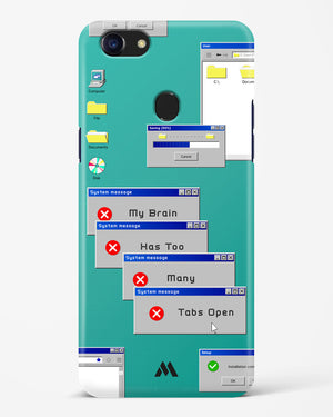 Too Many Open Tabs Hard Case Phone Cover (Oppo)
