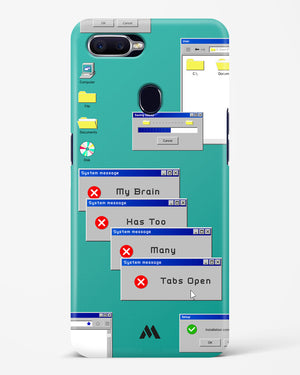 Too Many Open Tabs Hard Case Phone Cover (Oppo)