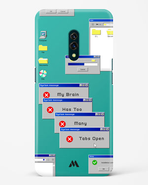 Too Many Open Tabs Hard Case Phone Cover (Oppo)