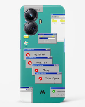 Too Many Open Tabs Hard Case Phone Cover (Realme)