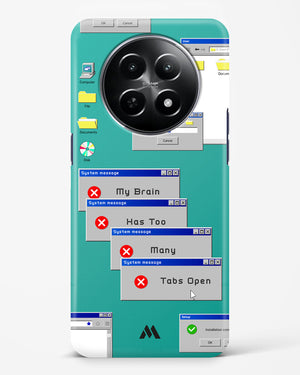 Too Many Open Tabs Hard Case Phone Cover (Realme)