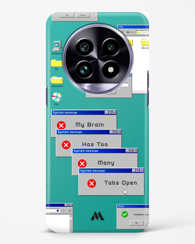 Too Many Open Tabs Hard Case Phone Cover (Realme)