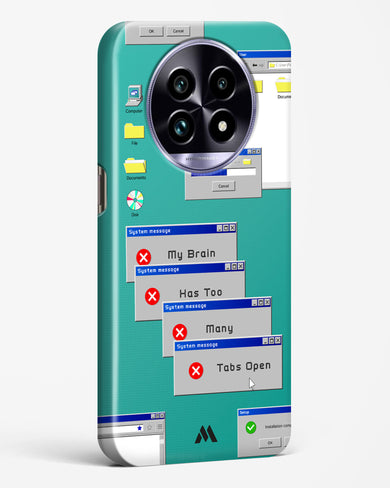 Too Many Open Tabs Hard Case Phone Cover (Realme)