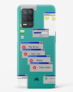 Too Many Open Tabs Hard Case Phone Cover (Realme)