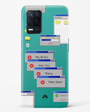 Too Many Open Tabs Hard Case Phone Cover (Realme)
