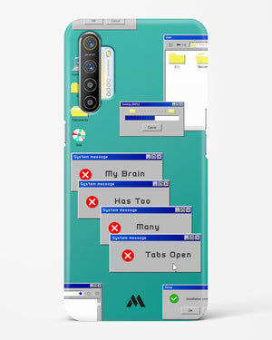 Too Many Open Tabs Hard Case Phone Cover (Realme)