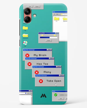 Too Many Open Tabs Hard Case Phone Cover (Samsung)
