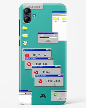 Too Many Open Tabs Hard Case Phone Cover (Samsung)