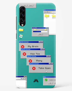 Too Many Open Tabs Hard Case Phone Cover (Samsung)