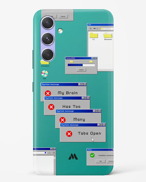 Too Many Open Tabs Hard Case Phone Cover (Samsung)