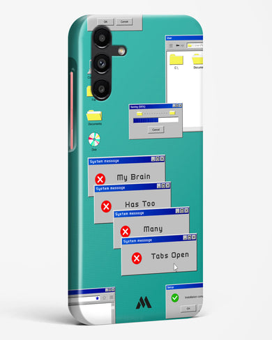 Too Many Open Tabs Hard Case Phone Cover (Samsung)