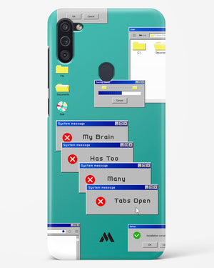 Too Many Open Tabs Hard Case Phone Cover (Samsung)