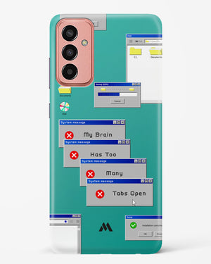 Too Many Open Tabs Hard Case Phone Cover (Samsung)