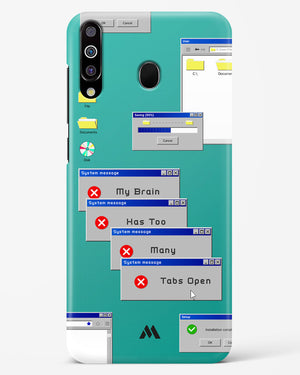 Too Many Open Tabs Hard Case Phone Cover (Samsung)