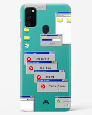 Too Many Open Tabs Hard Case Phone Cover (Samsung)