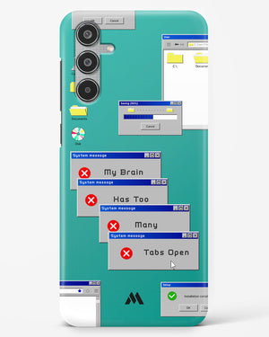 Too Many Open Tabs Hard Case Phone Cover (Samsung)