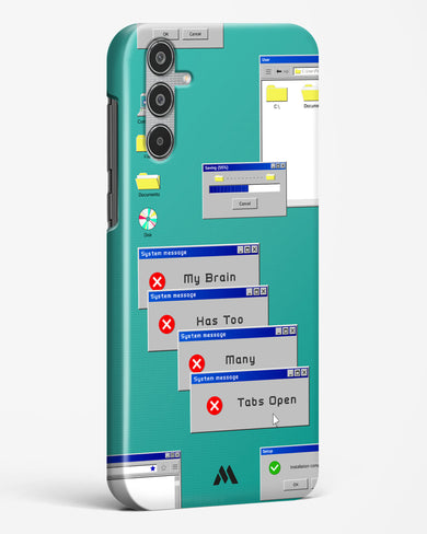 Too Many Open Tabs Hard Case Phone Cover (Samsung)