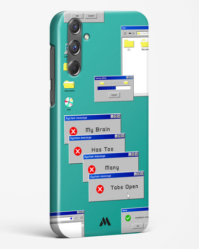 Too Many Open Tabs Hard Case Phone Cover (Samsung)