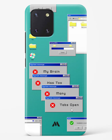 Too Many Open Tabs Hard Case Phone Cover-(Samsung)