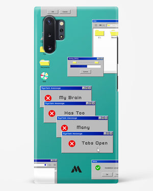 Too Many Open Tabs Hard Case Phone Cover (Samsung)