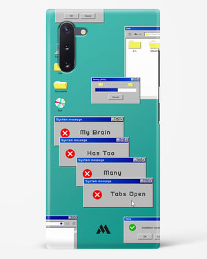 Too Many Open Tabs Hard Case Phone Cover (Samsung)