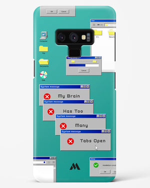 Too Many Open Tabs Hard Case Phone Cover (Samsung)