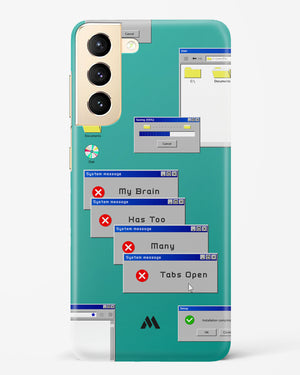 Too Many Open Tabs Hard Case Phone Cover (Samsung)