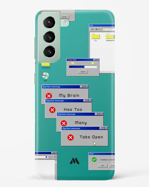 Too Many Open Tabs Hard Case Phone Cover (Samsung)