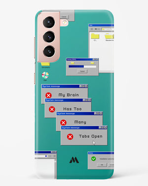 Too Many Open Tabs Hard Case Phone Cover (Samsung)