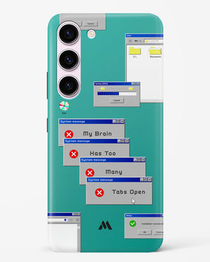 Too Many Open Tabs Hard Case Phone Cover (Samsung)