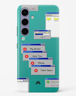 Too Many Open Tabs Hard Case Phone Cover (Samsung)