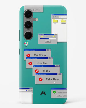 Too Many Open Tabs Hard Case Phone Cover (Samsung)