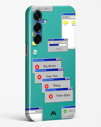 Too Many Open Tabs Hard Case Phone Cover (Samsung)