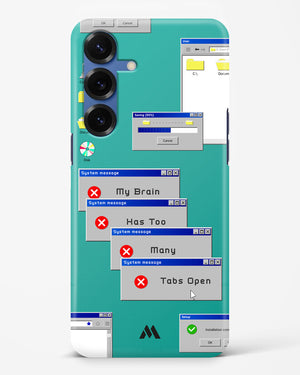 Too Many Open Tabs Hard Case Phone Cover (Samsung)