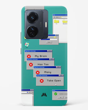 Too Many Open Tabs Hard Case Phone Cover (Vivo)