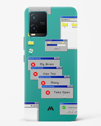 Too Many Open Tabs Hard Case Phone Cover (Vivo)