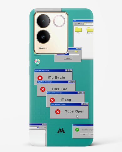 Too Many Open Tabs Hard Case Phone Cover (Vivo)