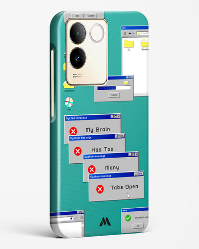 Too Many Open Tabs Hard Case Phone Cover (Vivo)