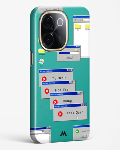 Too Many Open Tabs Hard Case Phone Cover (Vivo)