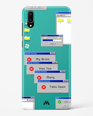 Too Many Open Tabs Hard Case Phone Cover (Vivo)