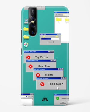 Too Many Open Tabs Hard Case Phone Cover (Vivo)