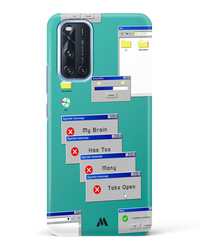 Too Many Open Tabs Hard Case Phone Cover (Vivo)