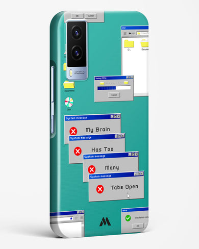 Too Many Open Tabs Hard Case Phone Cover (Vivo)